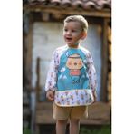Babydonat Civciv Desenli Sıvı Geçirmez Uzun Kollu Unisex Bebek Mama ve Aktivite Önlüğü 6-24 Ay - Çok Renkli - Standart