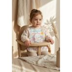 Babydonat Little Dreamer Su Geçirmez Uzun Kollu Bebek Mama Önlüğü - Sevimli Fil Desenli Sıvı Geçirmez Aktivite ve Yemek Önlüğü 6-24 Ay - Çok Renkli - Standart