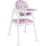 BabyDOOR Kuzu Çalışma Masalı Pedli 3 in 1 Mavi Mama Sandalyesi