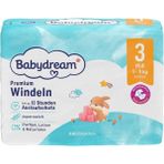 Babydream Bebek Bezi Premium 3 Beden 43'lü