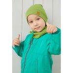 Babygiz Erkek Bebek Çocuk Yeşil Ip Detaylı Şapka Bere Boyunluk Takım Rahat %100 Pamuklu Kaşkorse - 6 - 18 Ay