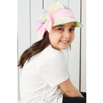 Babygiz Kız Çocuk Batik Vizyerli 4 Mevsim Şapka Bere -yumuşak Doğal Penye New Desıgn