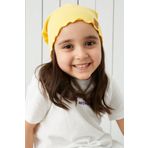 Babygiz Kız Çocuk Canlı Sarı 4 Mevsim Şapka Bere Buff -yumuşak Doğal Penye