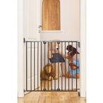 Babygo 62-102 cm Siyah Metal Uzayan Güvenlik Kapısı