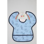 Babyhola 0-6 Yaş Büyük Boy Su Geçirmez Cepli BLW Mama Önlüğü Aktivite Önlüğü 1000 - 0 - 4 Yaş - Indigo - Mavi
