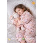 Babyhola Kışlık Çocuk Uyku Tulumu 2.5 Tog Kalın Elyaf Dolgulu Pamuk Astarlı 2-9 Yaş Pembe Unicorn 6020