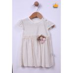 Babyhola Kız Bebek Bayramlık Çiçek Detaylı Elbise 229203 - Pembe - Standart