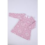 Babyhola Kiz Bebek Cocuk Uzun Kollu Elbise Mevsimlik Baharlik 229149