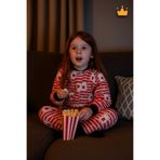 Babyhola Kız Erkek Çocuk Uyku Tulumu 2.5 Tog Kalın Elyaf Dolgulu 2-9 Yaş Premium Kalite Kırmızı Ayı 6020