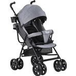 Babyhope 04SA790 Gri Baston Bebek Arabası