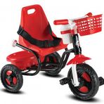 Babyhope 101 Kırmızı Siyah Üç Teker Çocuk Bisikleti