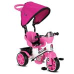 Babyhope 121 Bobo Speed Pembe Tenteli Üç Teker Çocuk Bisikleti