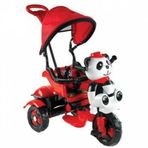 Babyhope 127A Little Panda Siyah Kırmızı Çocuk Bisikleti