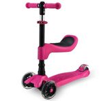 Babyhope 199 Pembe Scooter