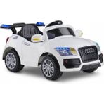 BabyHope 436 Audi 12V Beyaz Akülü Araba 30 kg Taşıma Kapasitesi ve Kumanda Kontrolü Özellikli
