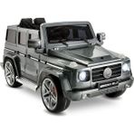 BABYHOPE 439 Akülü Uzaktan Kumandalı Jeep Füme