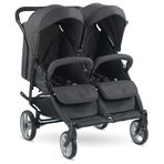 Babyhope BH-3077 City Twin İkiz Siyah Bebek Arabası