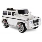 Babyhope BHU12 Mercedes G65 AMG 12V 439 Beyaz Uzaktan Kumandalı Akülü Jeep