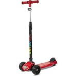 Babyhope Işıklı Kırmızı Power Scooter