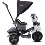 Babyhope Little Panda Üçteker Gri Renkli Çocuk Bisikleti 1-4 Yaş Arası Kullanıma Uygun