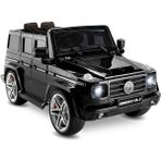 Babyhope Mercedes G65 Amg 439 12V Akülü Jeep Siyah Tek Kişilik 30 kg Taşıma Kapasitesi ile Uzaktan Kumandalı