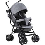 Babyhope SA7 Gri Baston Bebek Arabası 15 kg Taşıma Kapasitesi ve Katlanabilme Özelliği