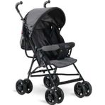 Babyhope SC-100 Tam Yatarlı Siyah Baston Bebek Arabası