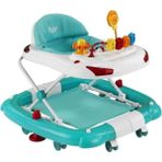 Babyhope Tobby Salla Yürüteç Yeşil - Renkli