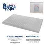 Babyhope Visco 70x130 cm Bebek Oyun Parkı Yatağı