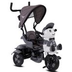 Babyhope Yupi Triycle Gri Üç Tekerlikli Bisiklet