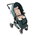 Babyjem 2 in 1 Puset ve Mama Sandalyesi Minderi Somon Çiçek %100 Pamuk