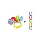 Babyjem 2'li Bebek Oyuncak Hediye Seti(çıngırak+puset Oyuncak Askısı)