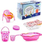 BabyJem 402 Lüx 6 Parça Bebek Banyo Seti