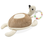 Babyjem 819 Kahve Çıngıraklı Kaplumbağa Bebek Oyuncağı