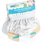 Babyjem Alıştırma Külodu 2li Set 3 Yaş Beyaz