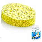 Babyjem Bebek Banyo Süngeri Selülozik 020 Sarı Sarı 8699206310208