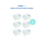 Babyjem Bebek Kulak & Burun Çubuğu 60 Adet/ 6'Lı