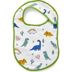 Babyjem Bebek Müslin Mama Önlüğü Dino Outlet