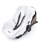 Babyjem Beyaz 475 Örme Havlu Ana Kucağı Kılıfı