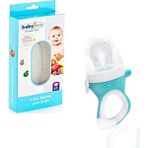 Babyjem Cam Rende + Silikon Uçlu Meyve Sebze Emziği Mavi