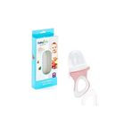 Babyjem Cam Rende + Silikon Uçlu Meyve Sebze Emziği Pembe