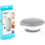 Babyjem Cam Rende + Vakumlu Mama Tabağı Gri