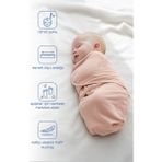 Babyjem İnterlok Pamuklu Bebek Kundak Somon - 48 x 74 cm