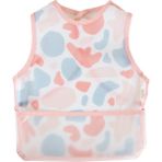 Babyjem Leke Tutmaz Giymeli Mama Önlüğü Pembe Puzzle - Standart