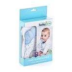 BabyJem Mavi Diş Kaşıyıcı Eldiven