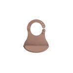 Babyjem Mini Silikon Mama Önlüğü Latte