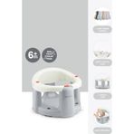 Babyjem Önden Açılır Banyo ve Mama Oturağı Ve Hediye Minderli - 2 li Set Kum Beji Çok Renkli