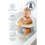 Babyjem Önden Açılır Banyo ve Mama Oturağı Ve Hediye Minderli - 2 li Set Kum Beji Çok Renkli