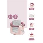 Babyjem Önden Açılır Banyo Ve Mama Oturağı Ve Hediye Minderli - 2 'Li Set Mürdüm