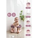 Babyjem Önden Açılır Banyo&Mama Oturağı Soft Pembe